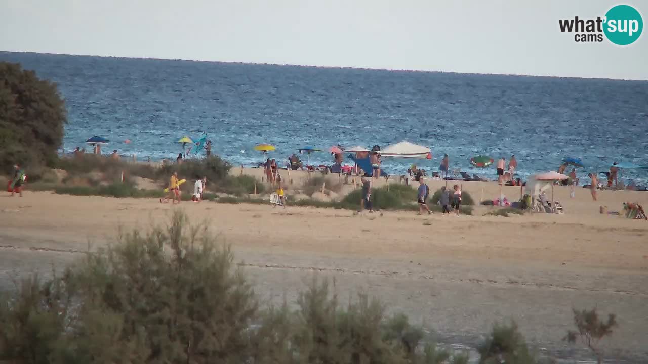 Web kamera Chia – Pogled uživo na plažu Su Giudeu