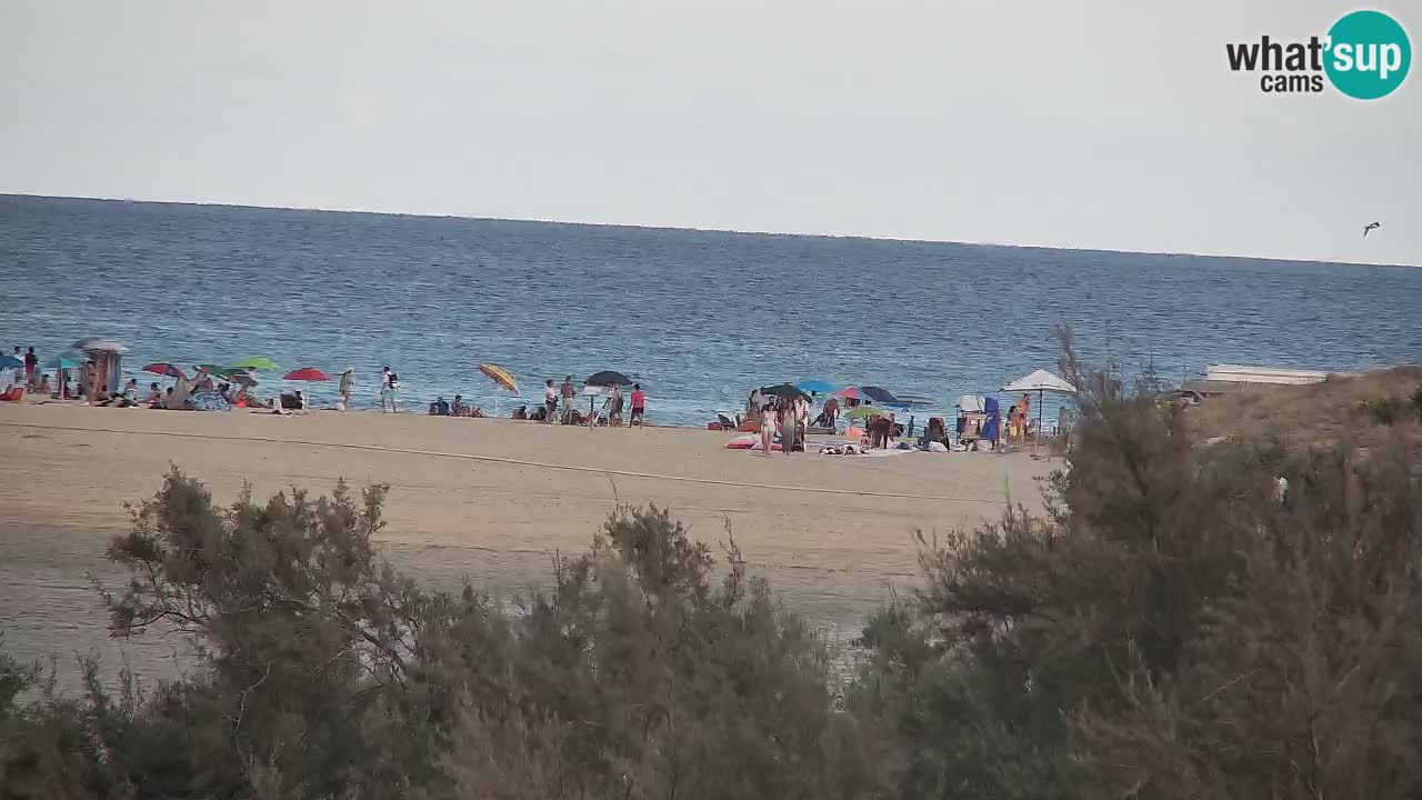 Webcam Chia – Spiaggia Su Giudeu in diretta