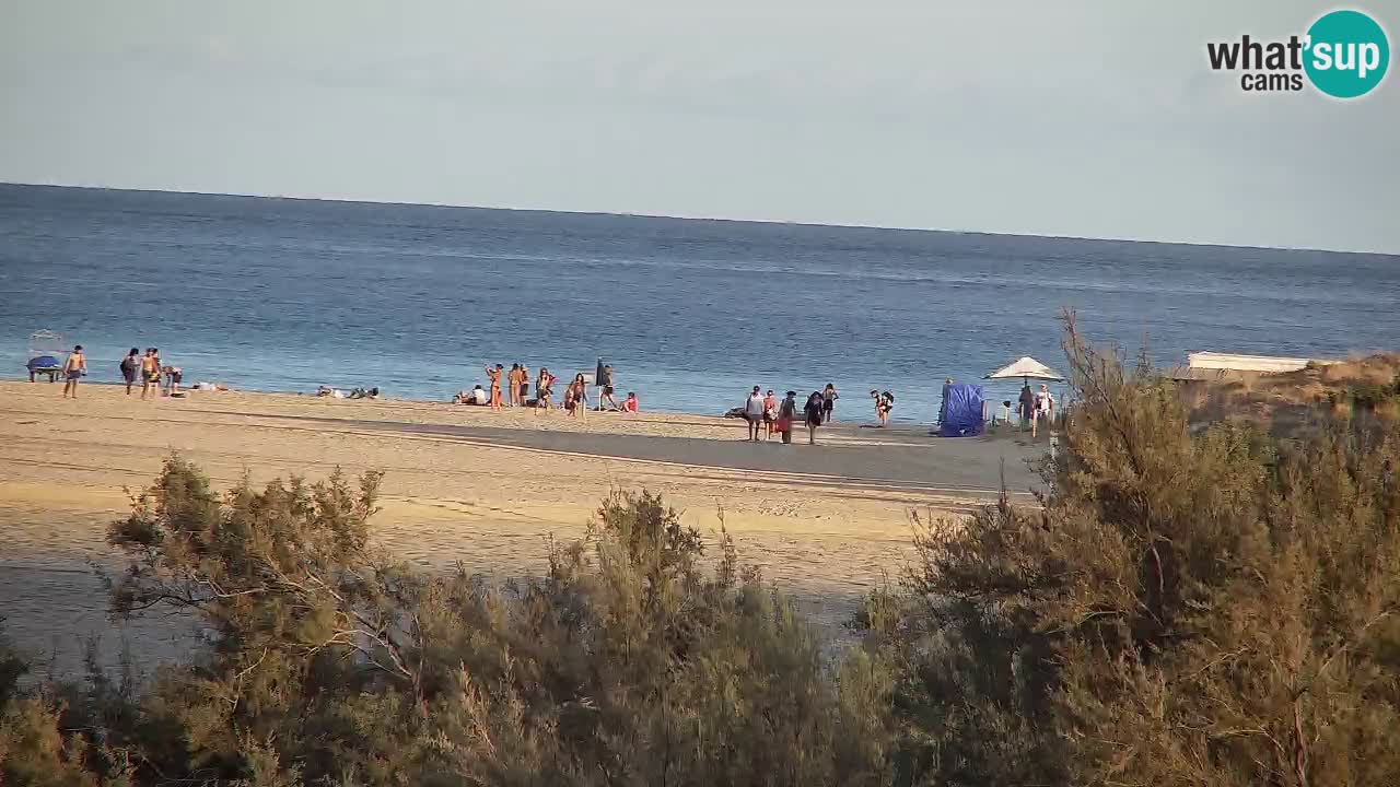 Webcam Chia – Live View of Su Giudeu Beach