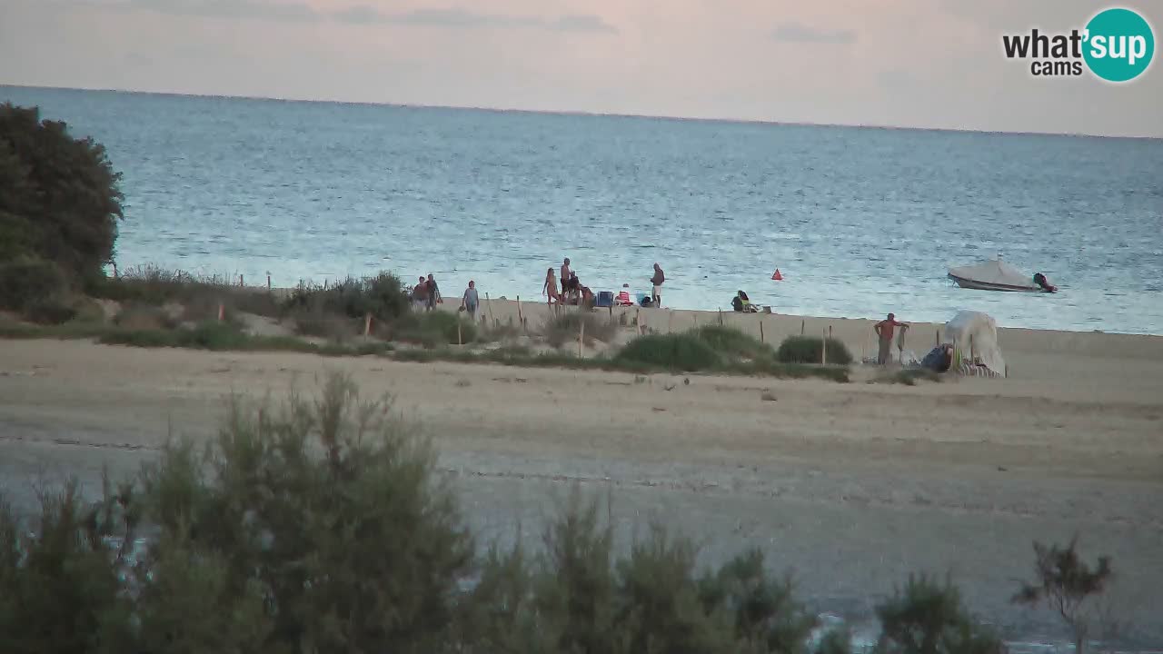 Web kamera Chia – Pogled uživo na plažu Su Giudeu