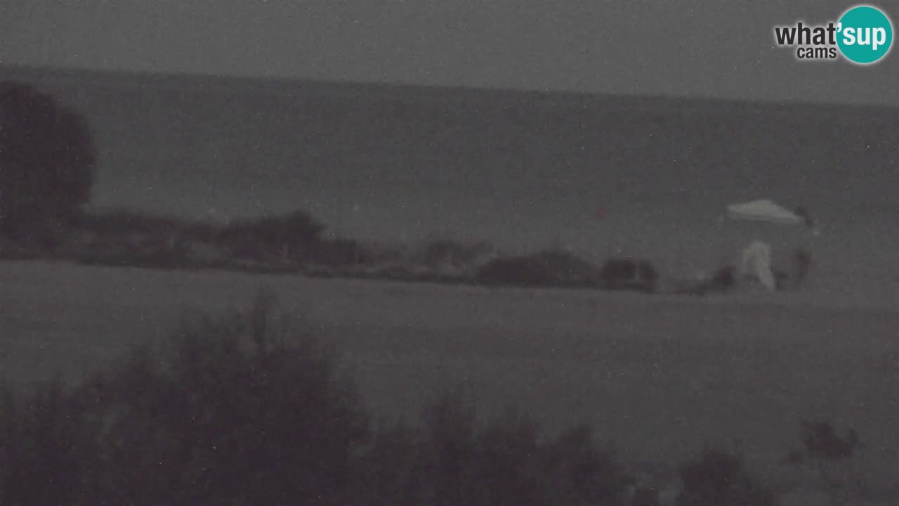 Webcam Chia – Vista en directo de la playa Su Giudeu