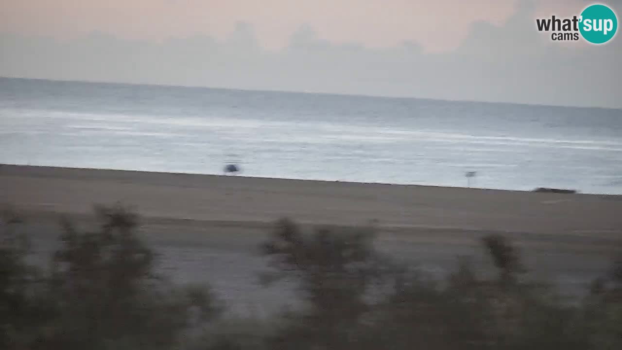 Webcam Chia – Vista en directo de la playa Su Giudeu