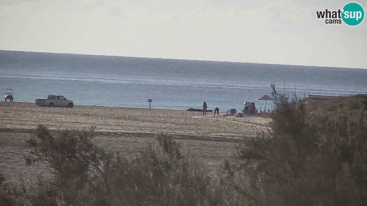 Webcam Chia – Vista en directo de la playa Su Giudeu