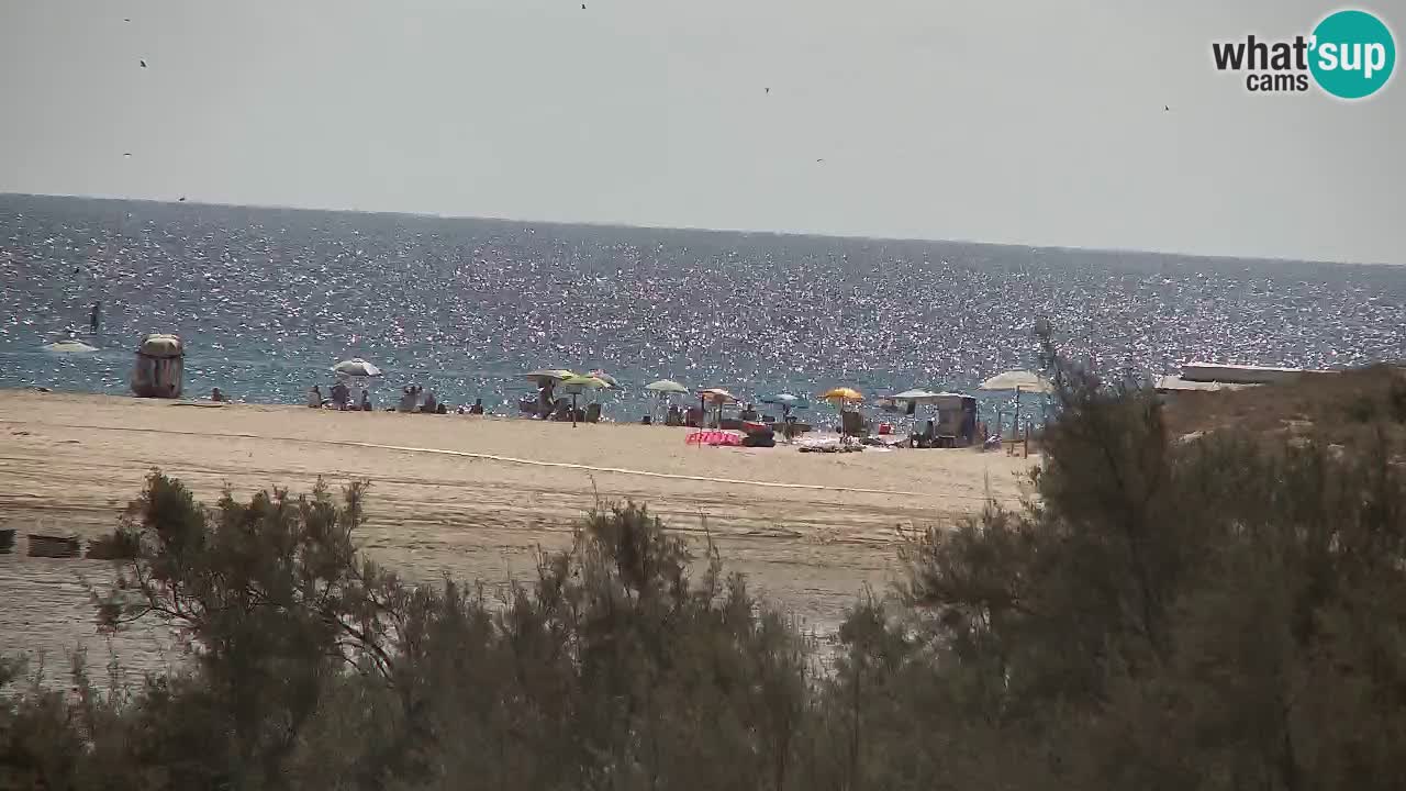 Web kamera Chia – Pogled uživo na plažu Su Giudeu