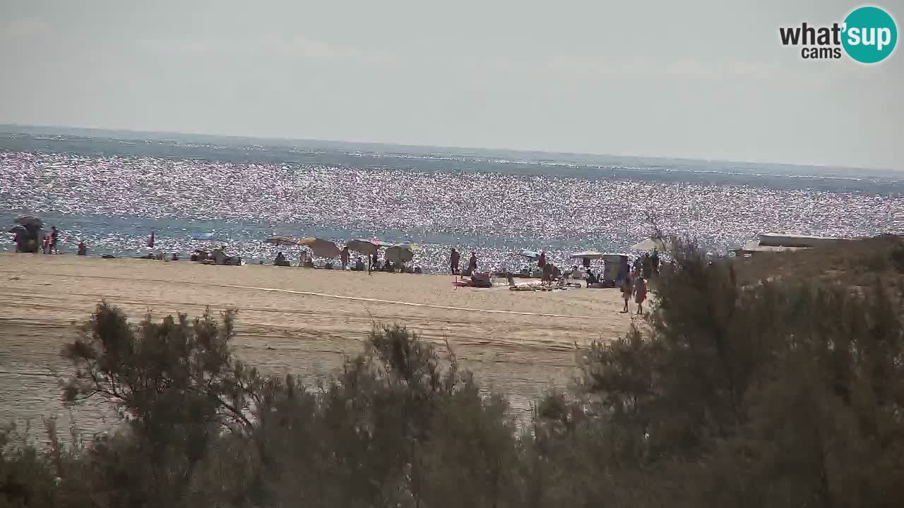 Webcam Chia – Vista en directo de la playa Su Giudeu