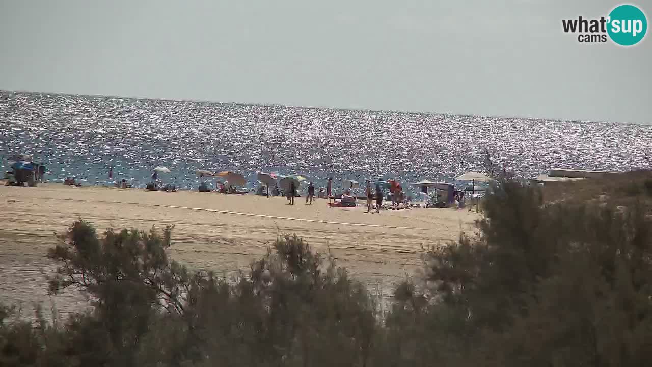 Webcam Chia – Spiaggia Su Giudeu in diretta