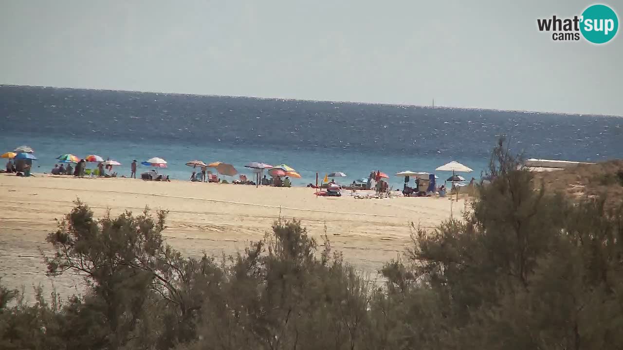Webcam Chia – Liveblick auf den Strand Su Giudeu