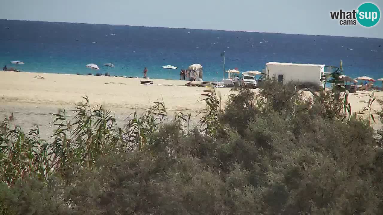Webcam Chia – Live View of Su Giudeu Beach