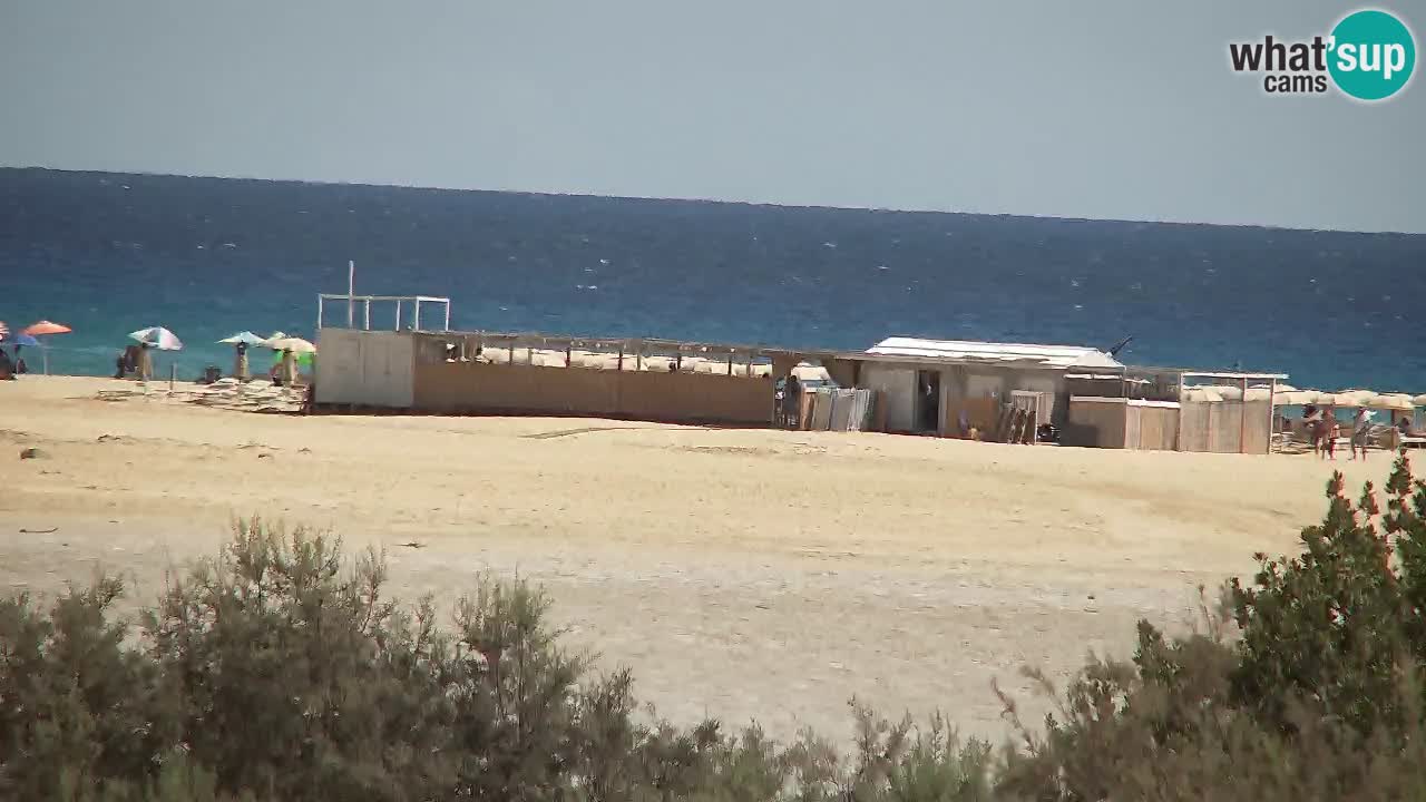 Webcam Chia – Live View of Su Giudeu Beach