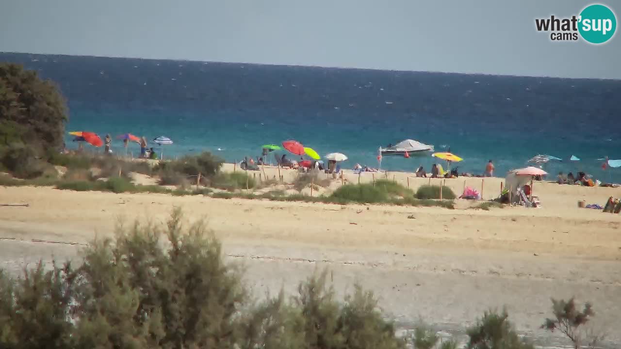 Webcam Chia – Liveblick auf den Strand Su Giudeu