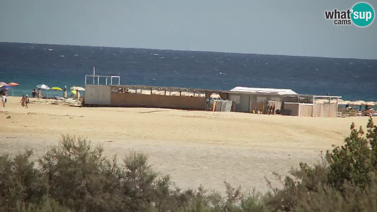 Webcam Chia – Liveblick auf den Strand Su Giudeu