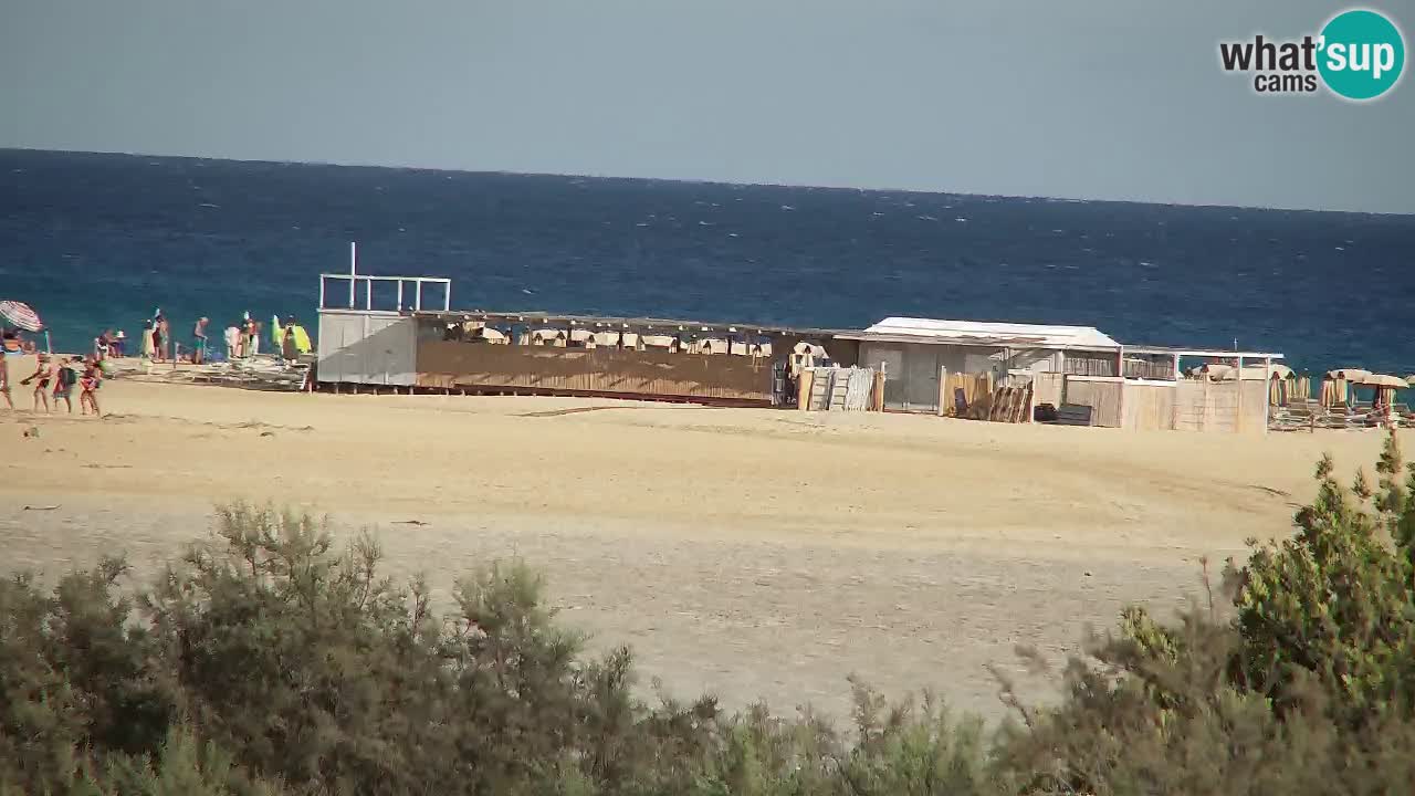 Webcam Chia – Liveblick auf den Strand Su Giudeu