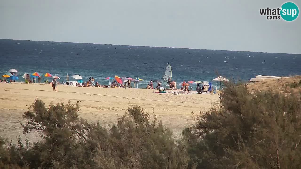Webcam Chia – Liveblick auf den Strand Su Giudeu