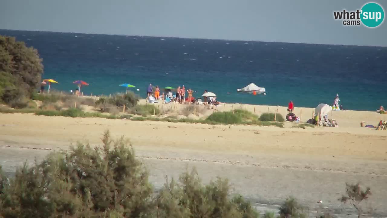 Webcam Chia – Liveblick auf den Strand Su Giudeu