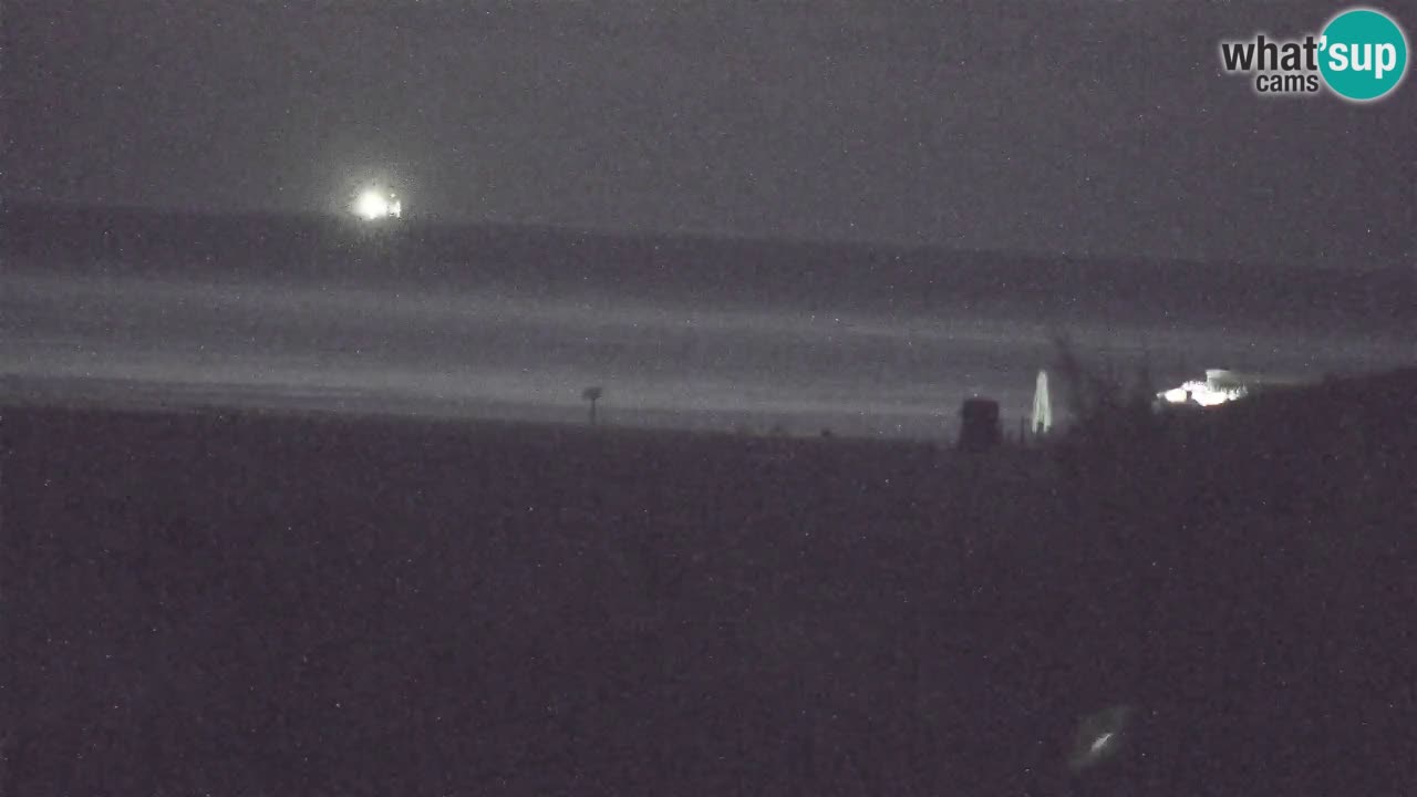 Spletna kamera Chia – Pogled v živo na plažo Su Giudeu