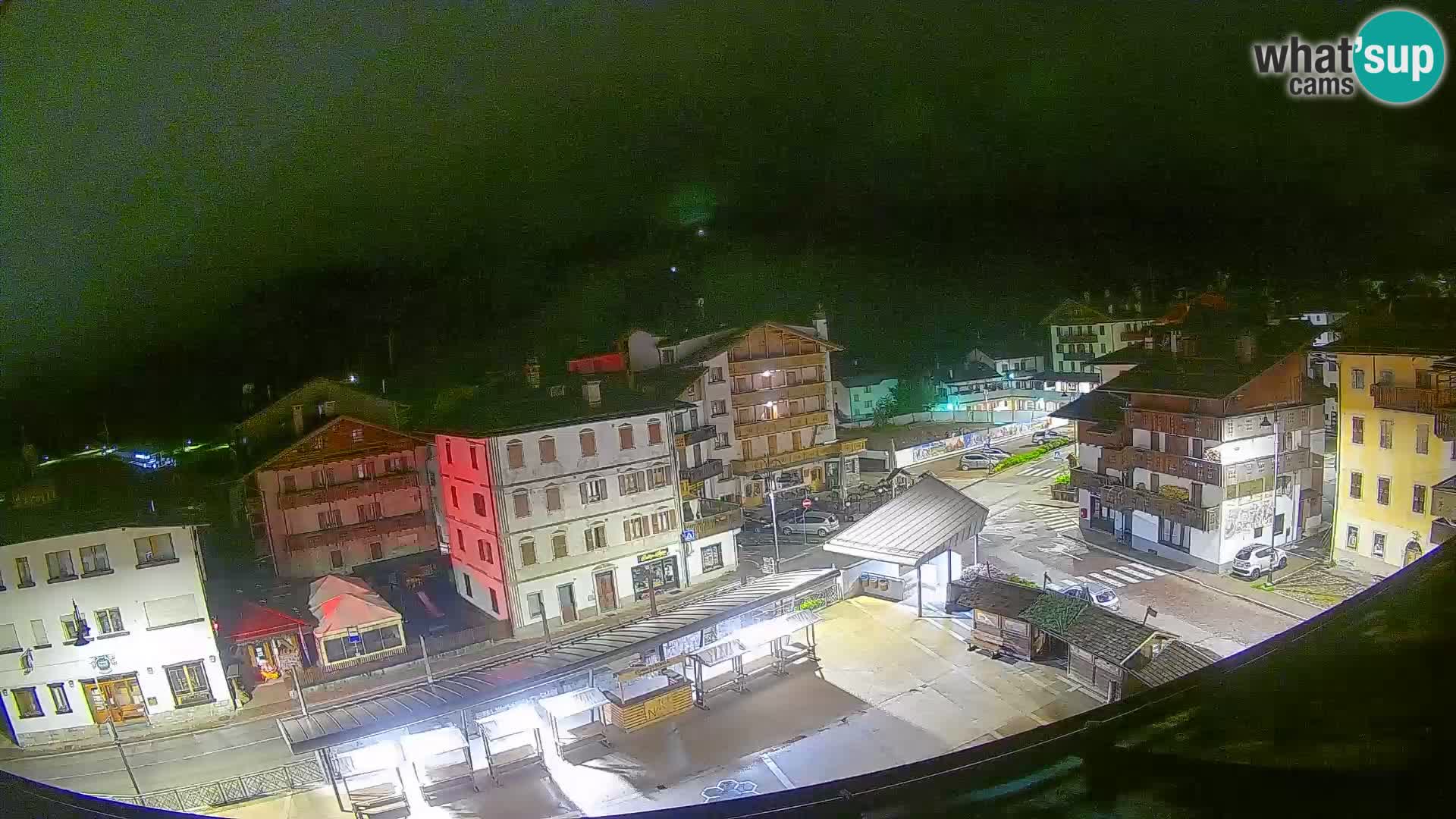 Hauptplatz von Forni di Sopra