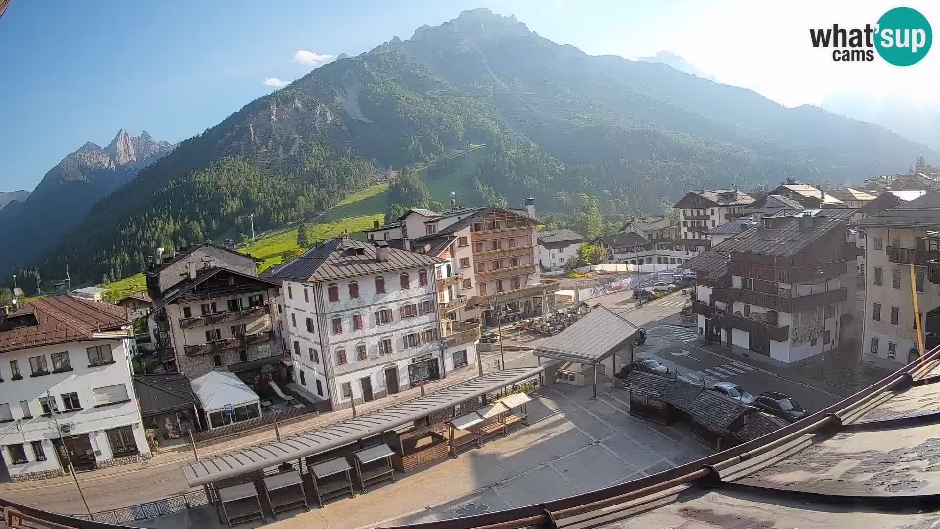 Plaza principal de Forni di Sopra