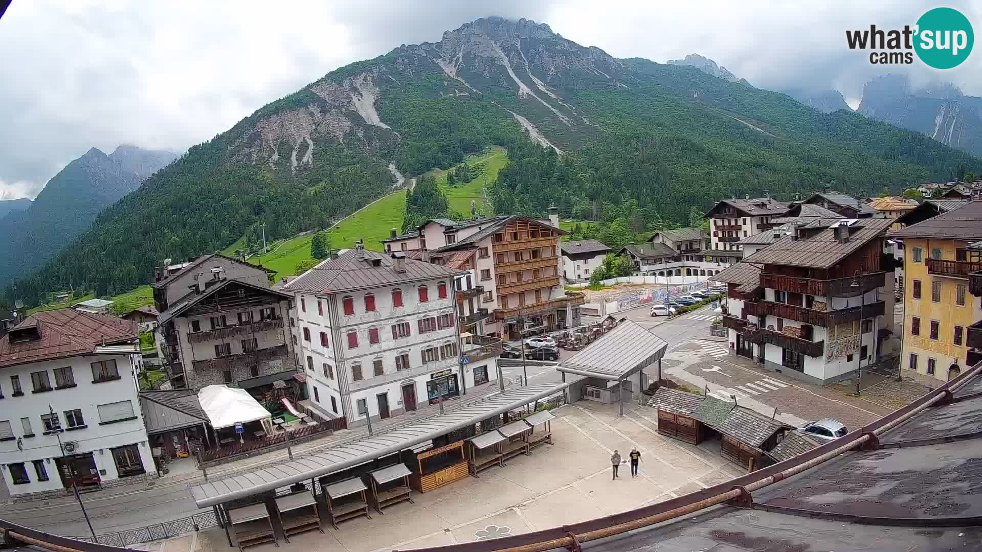 Hauptplatz von Forni di Sopra