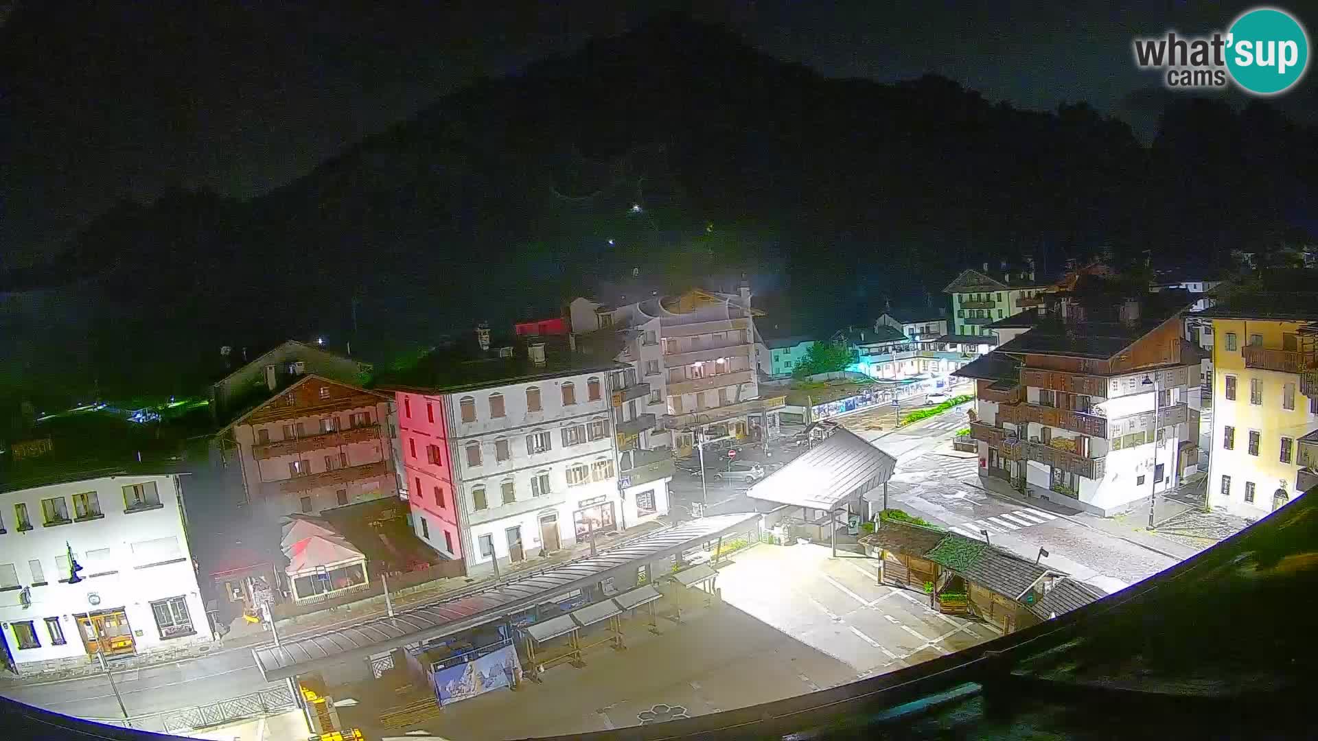 Hauptplatz von Forni di Sopra