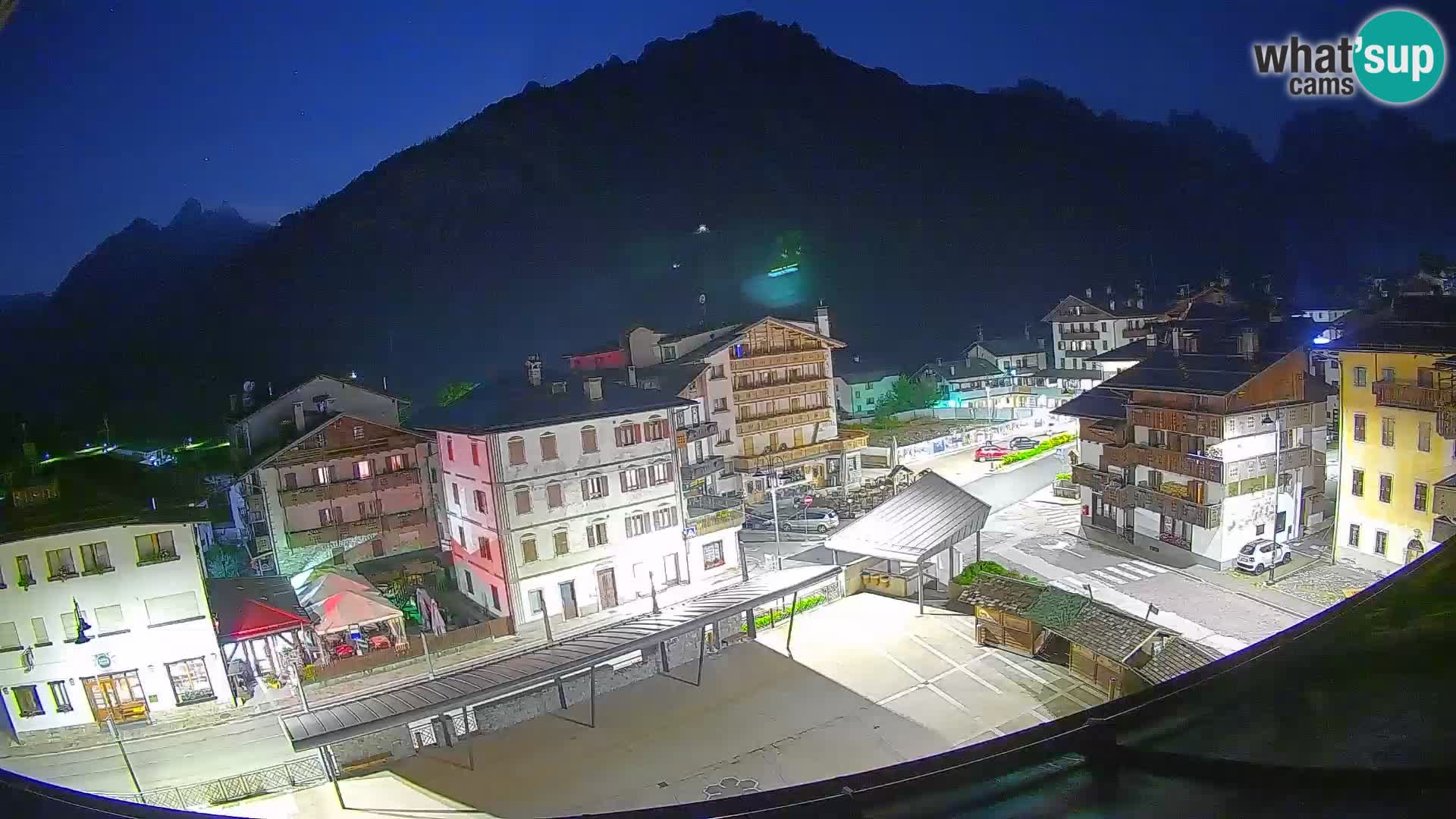 Hauptplatz von Forni di Sopra