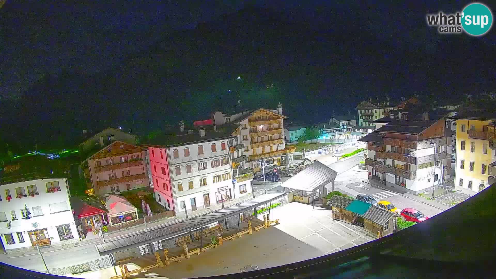 Hauptplatz von Forni di Sopra