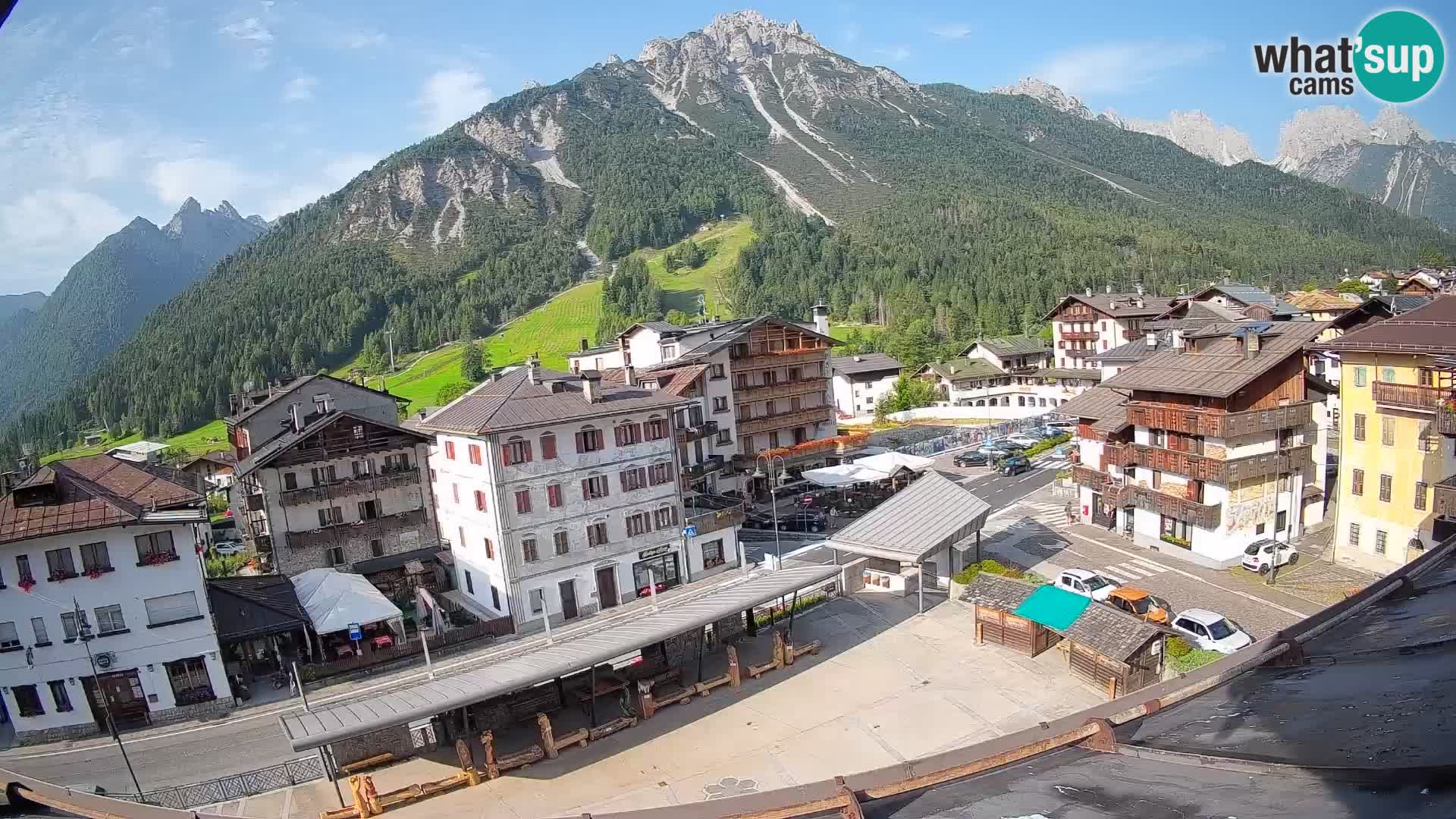 Hauptplatz von Forni di Sopra