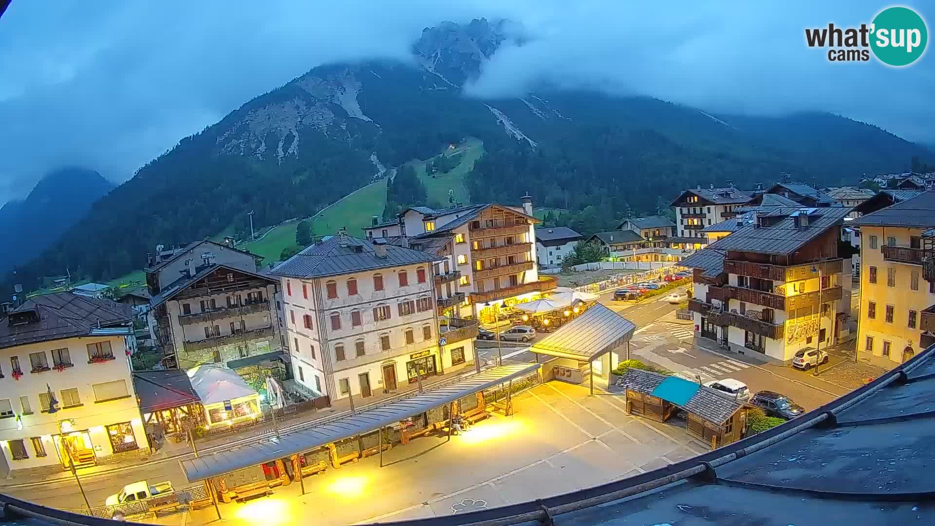 Hauptplatz von Forni di Sopra