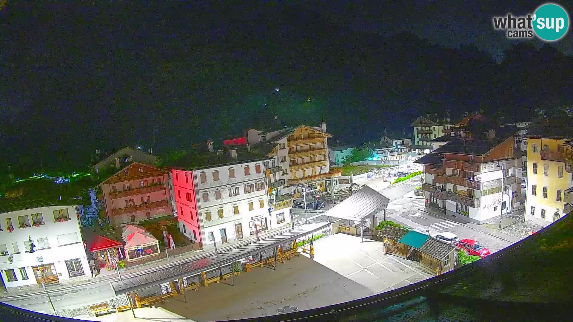 Hauptplatz von Forni di Sopra