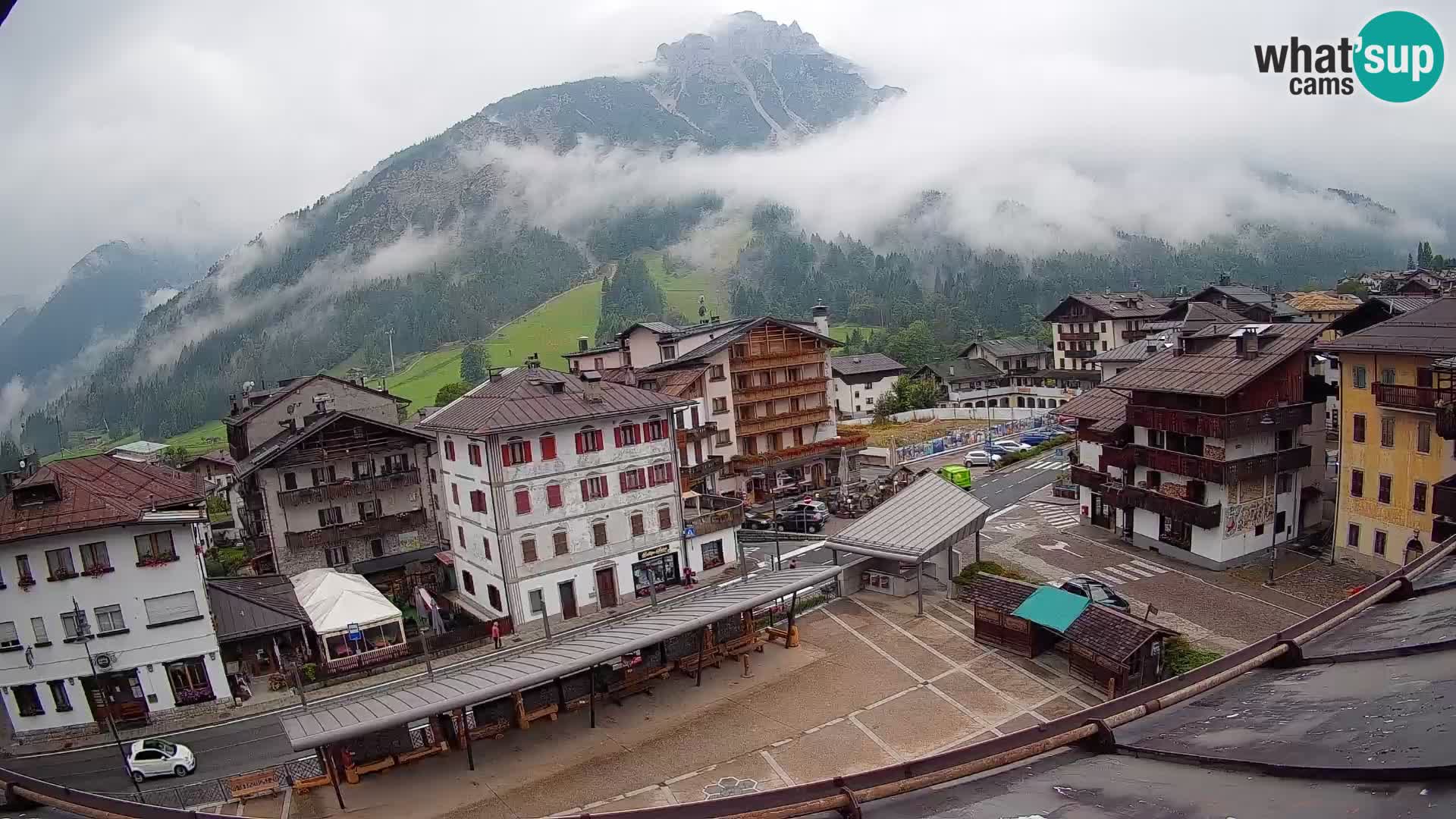 Hauptplatz von Forni di Sopra