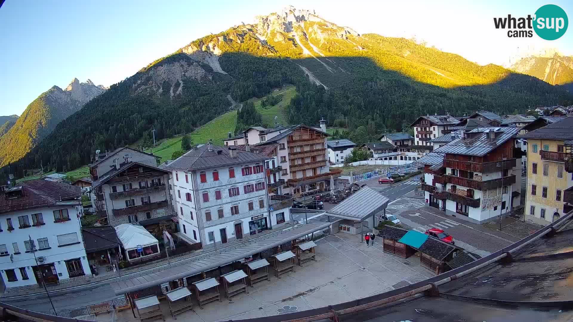 Hauptplatz von Forni di Sopra