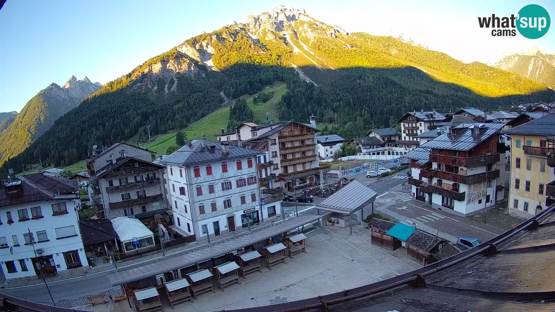 Hauptplatz von Forni di Sopra