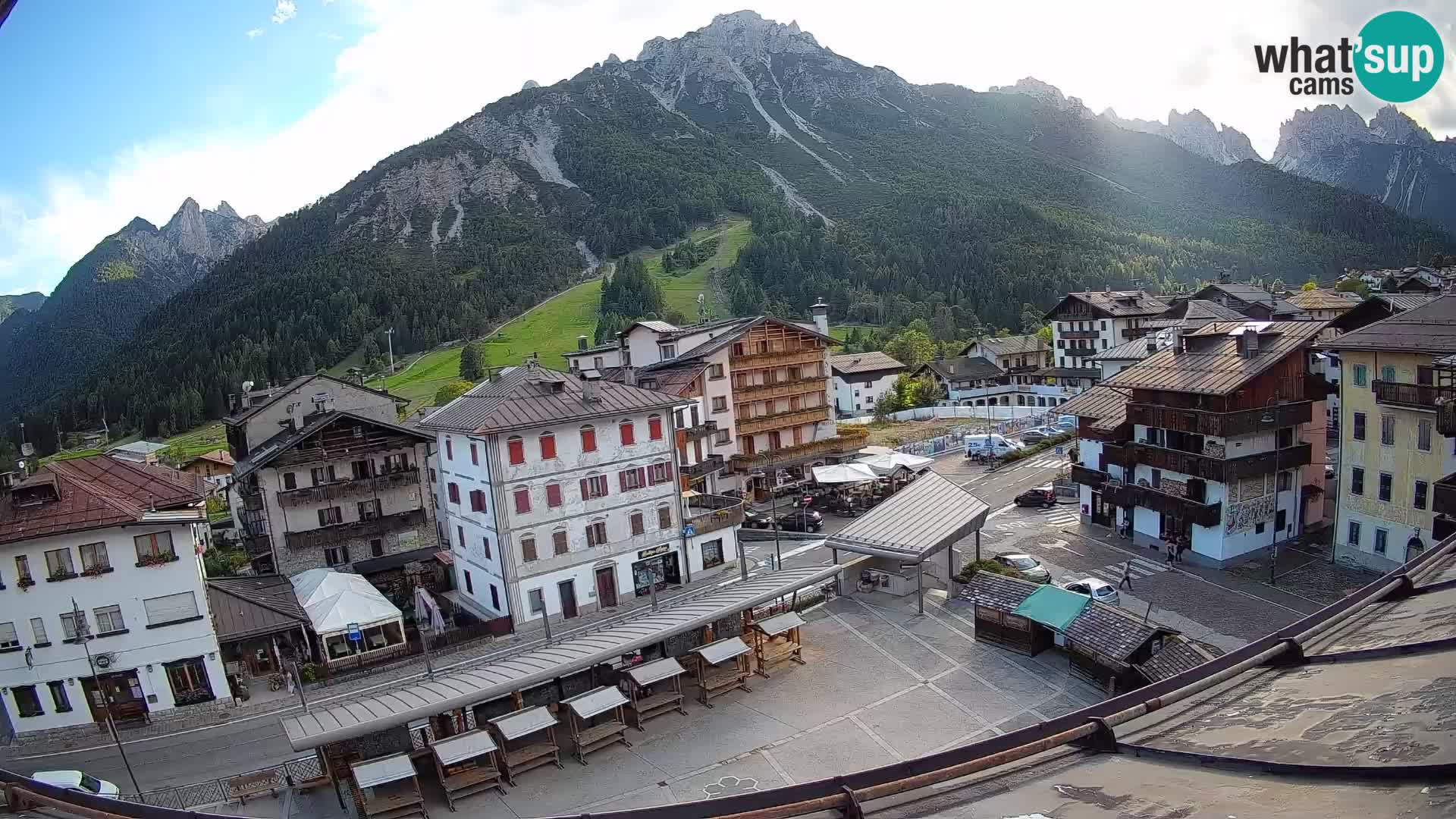 Hauptplatz von Forni di Sopra