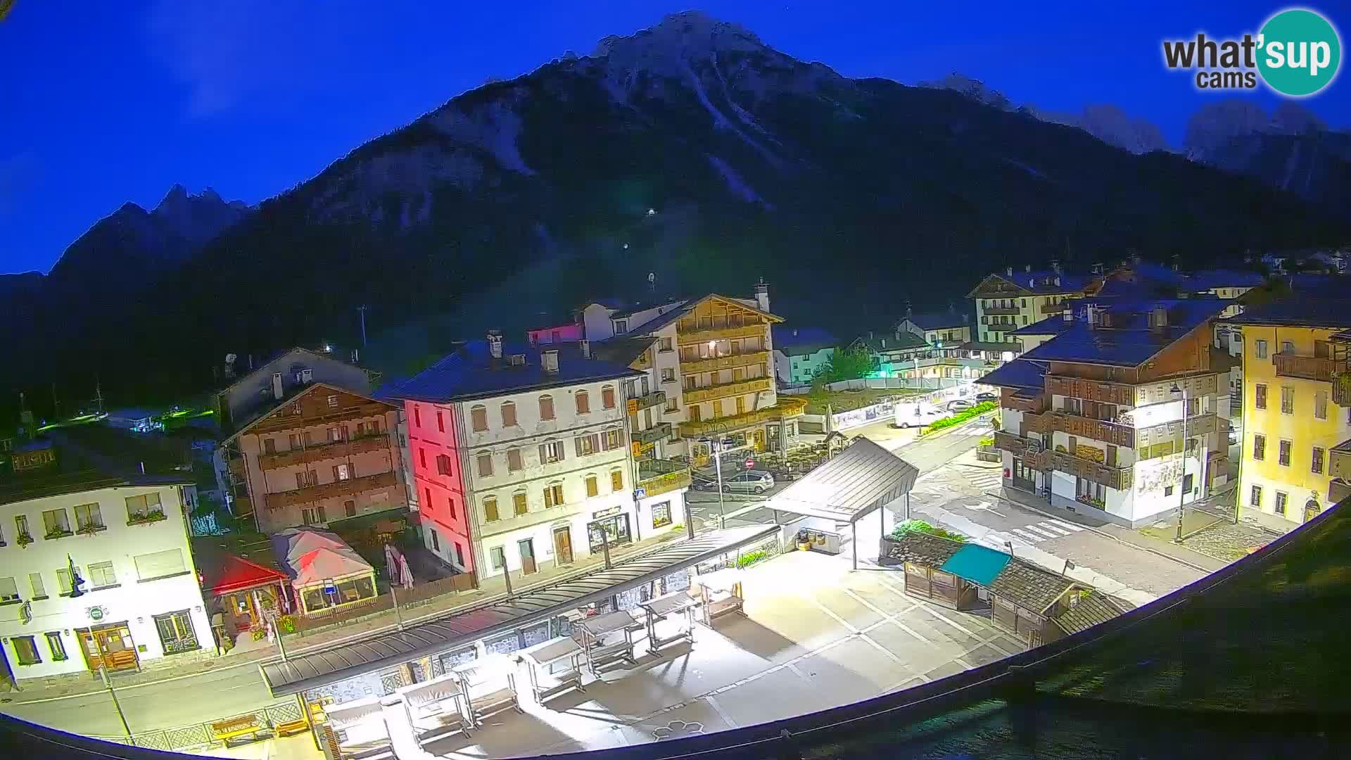 Hauptplatz von Forni di Sopra