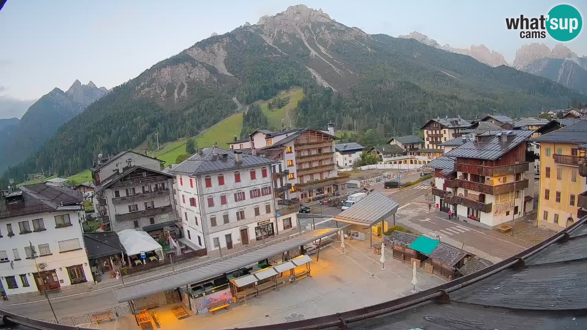 Hauptplatz von Forni di Sopra