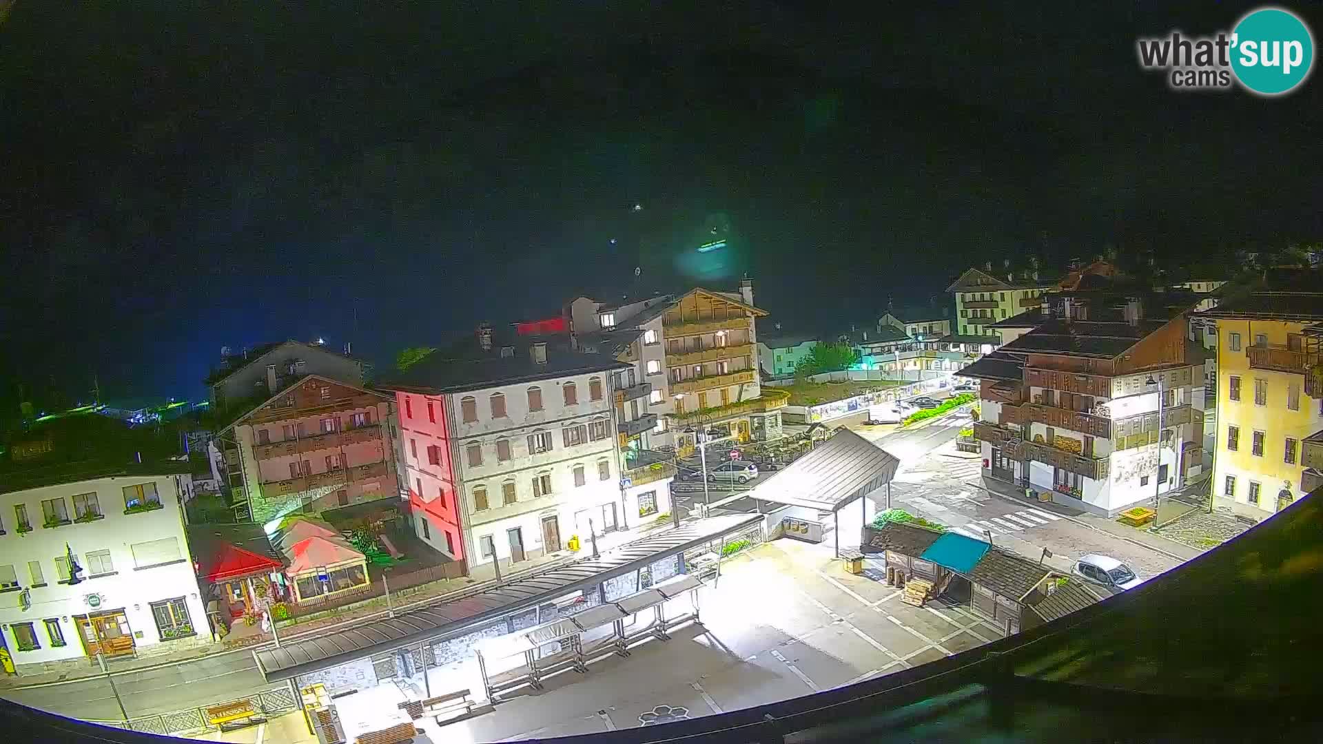 Hauptplatz von Forni di Sopra
