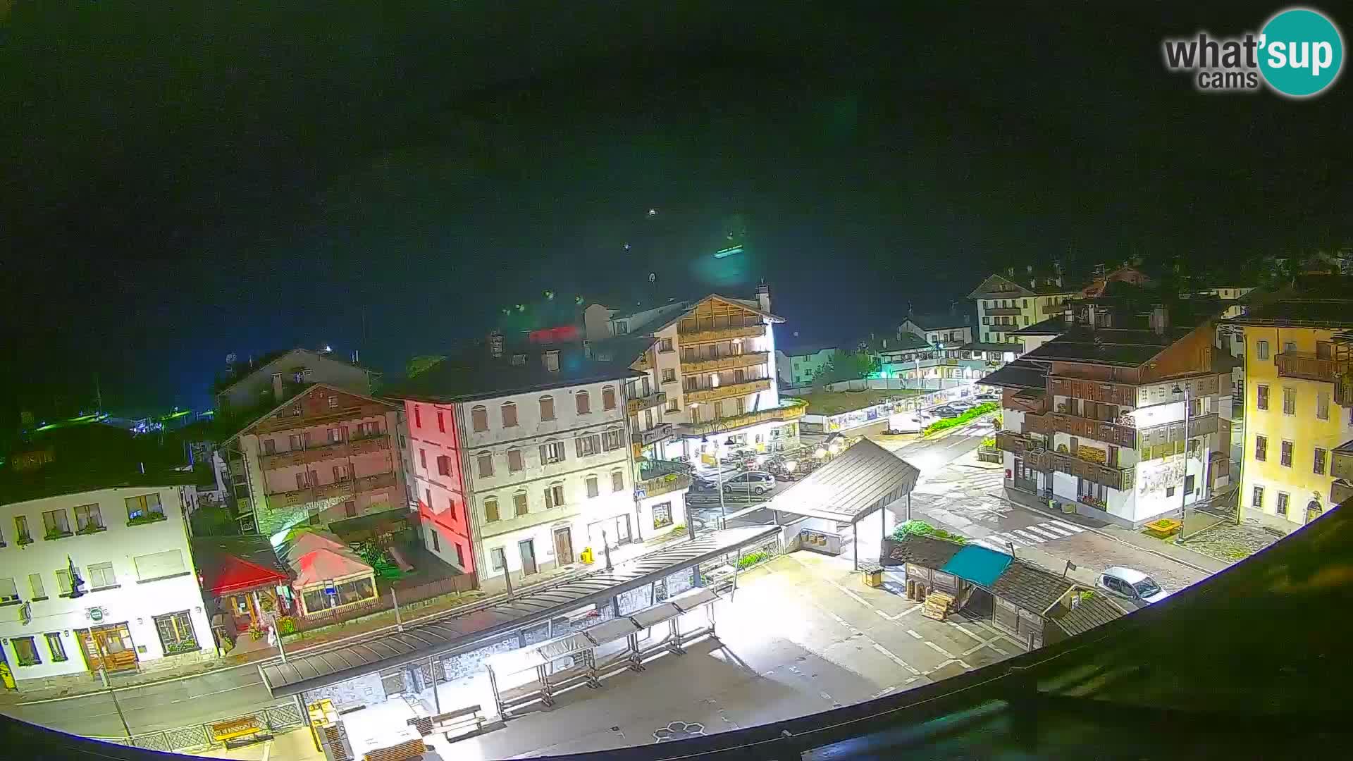 Hauptplatz von Forni di Sopra