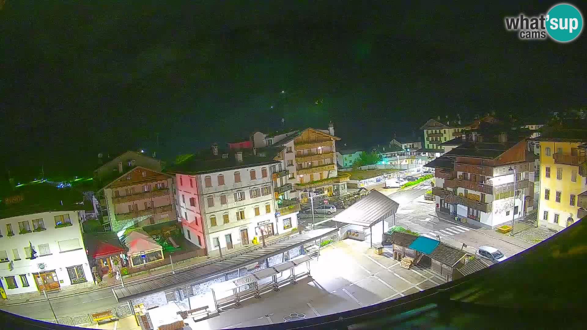 Hauptplatz von Forni di Sopra