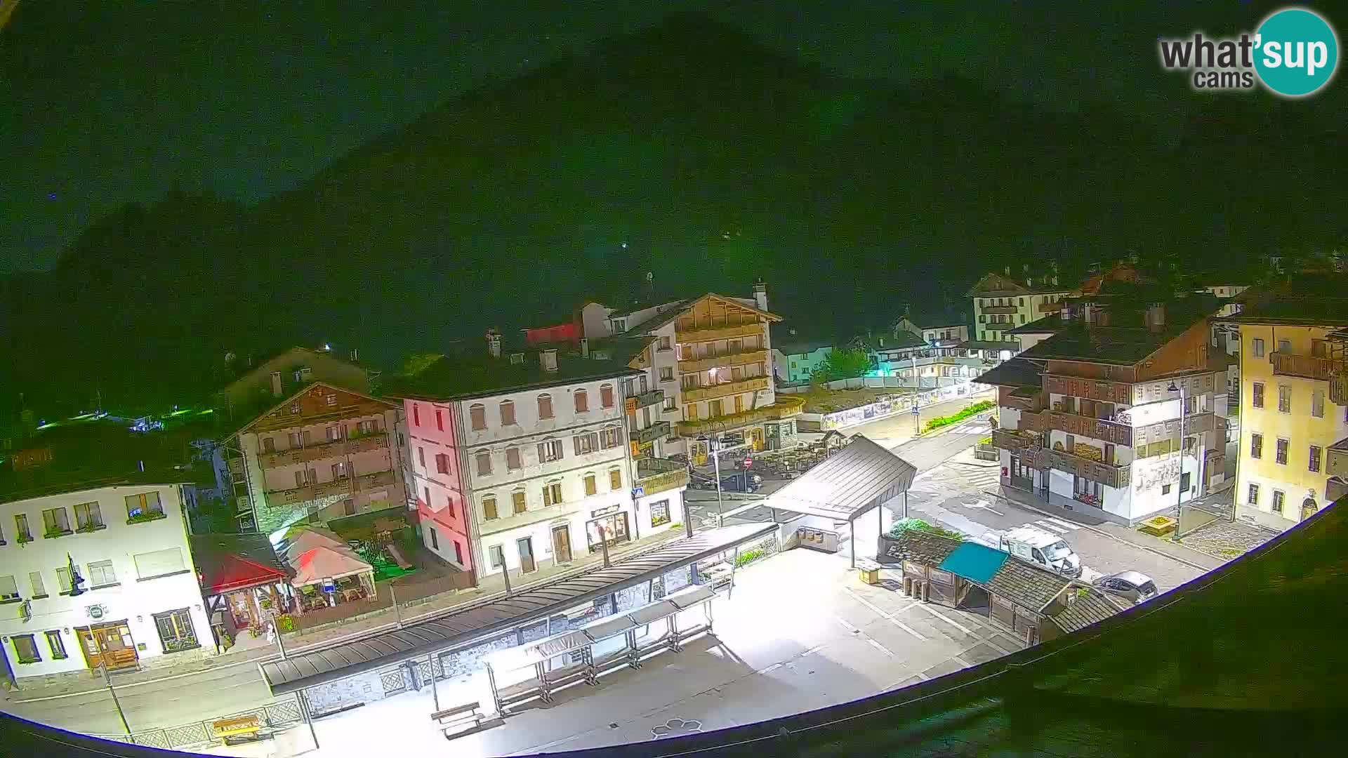 Hauptplatz von Forni di Sopra