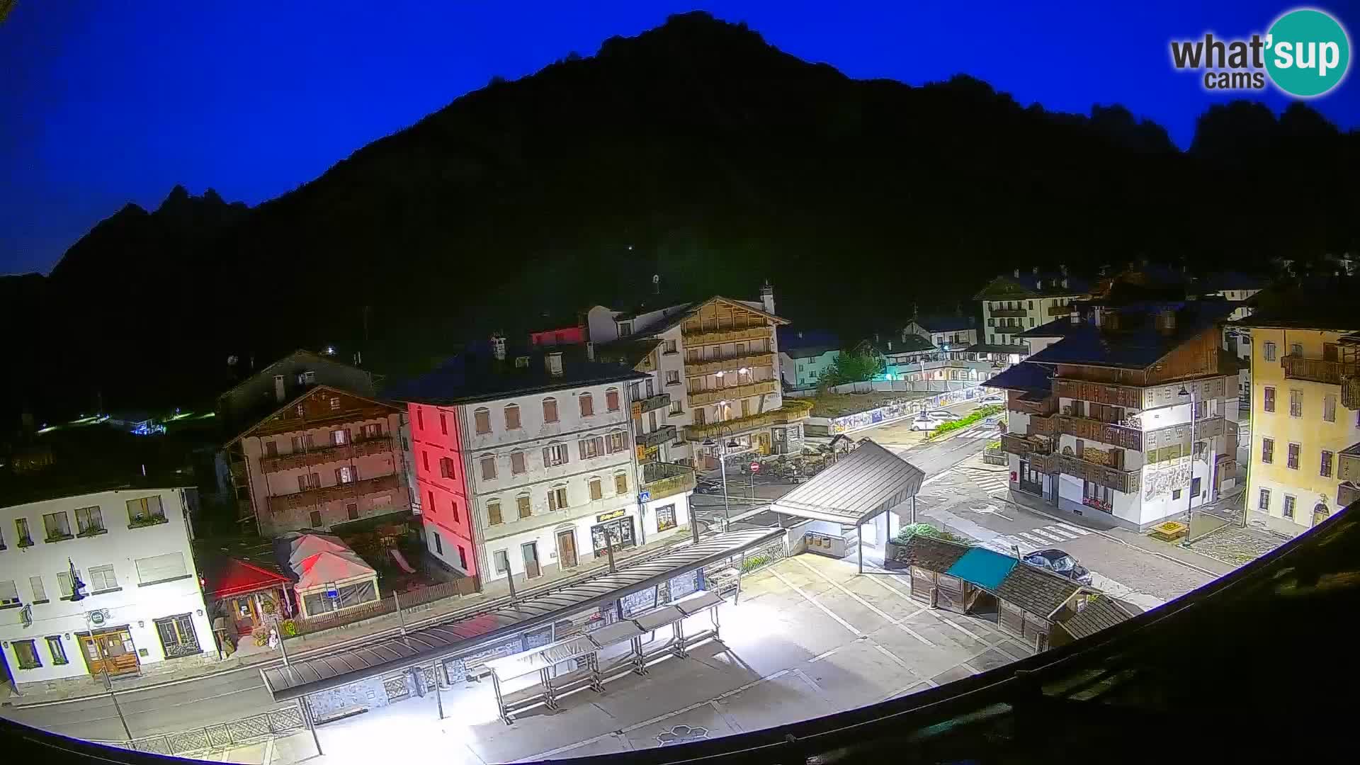 Hauptplatz von Forni di Sopra