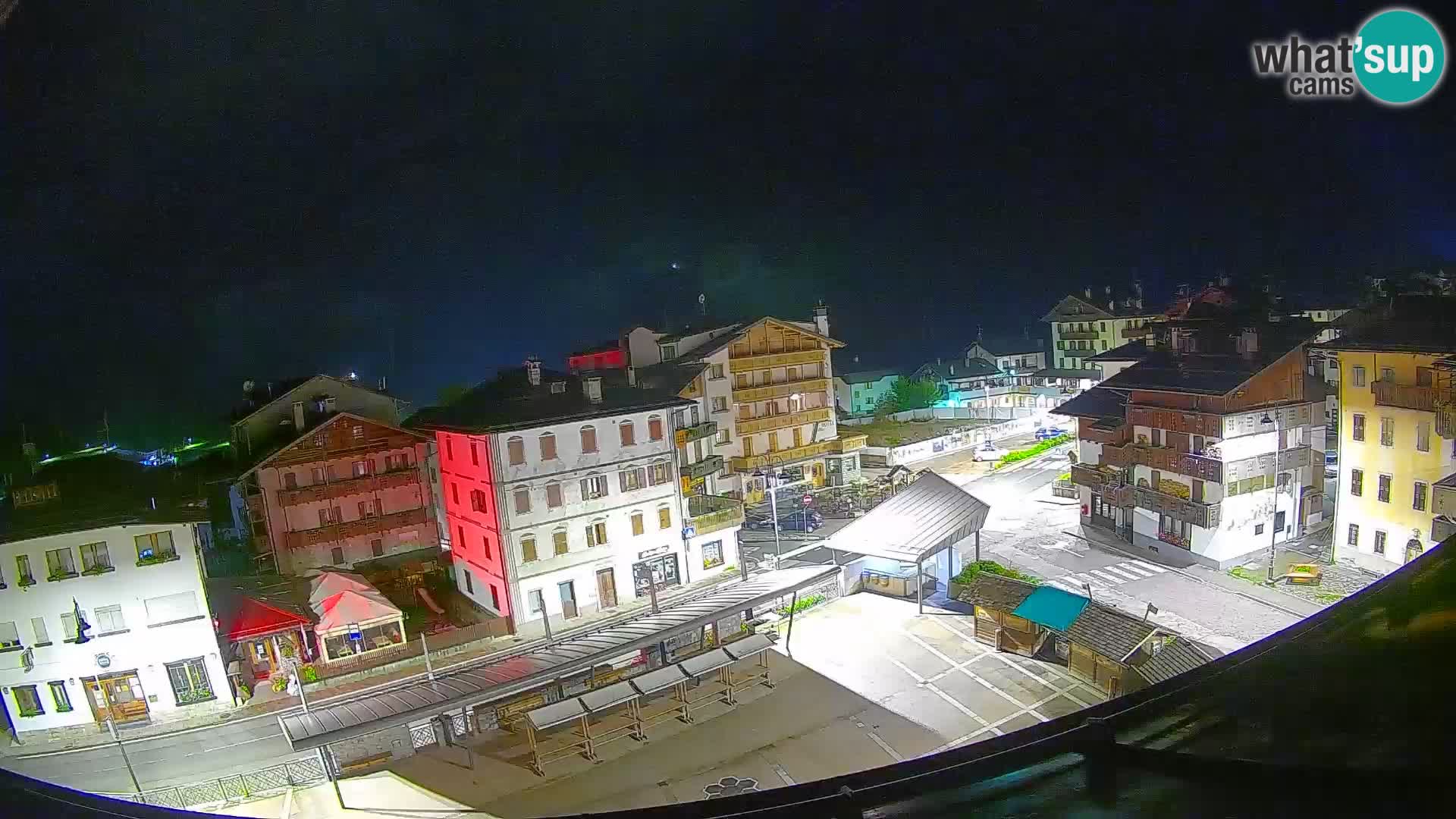 Hauptplatz von Forni di Sopra