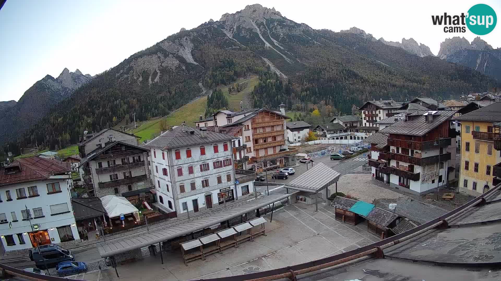 Hauptplatz von Forni di Sopra