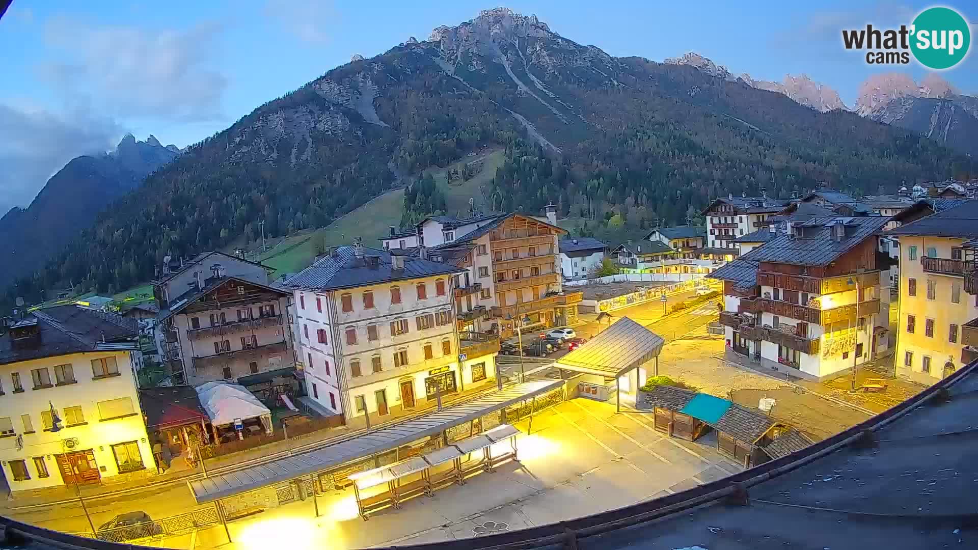 Hauptplatz von Forni di Sopra