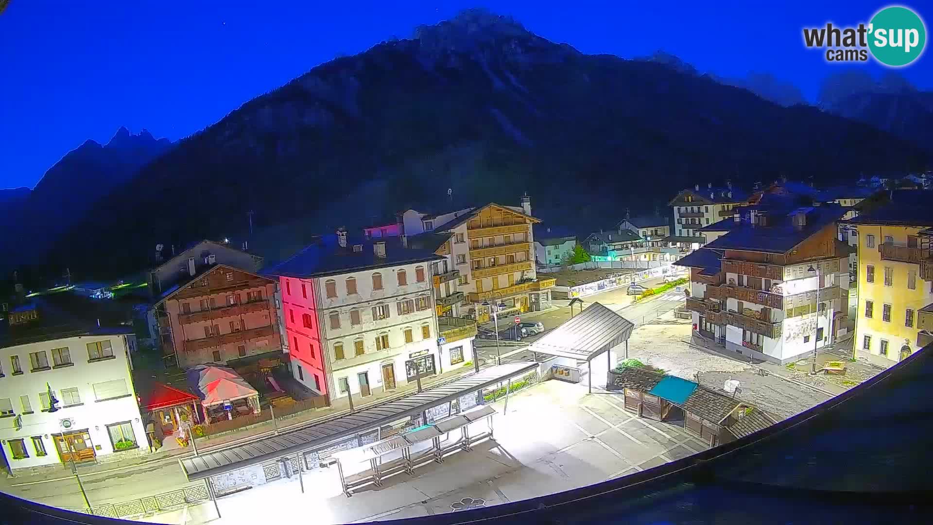 Hauptplatz von Forni di Sopra