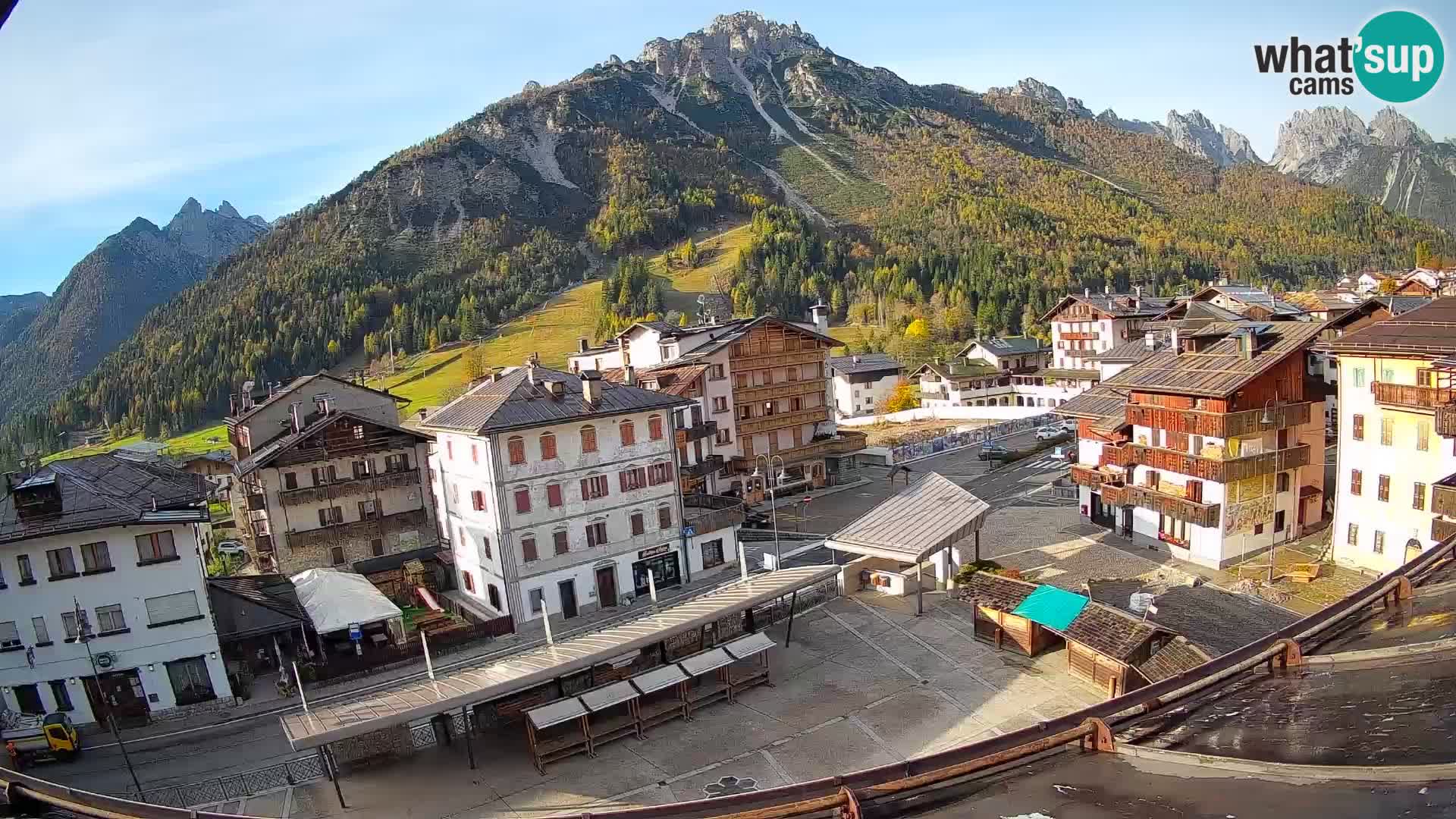 Hauptplatz von Forni di Sopra