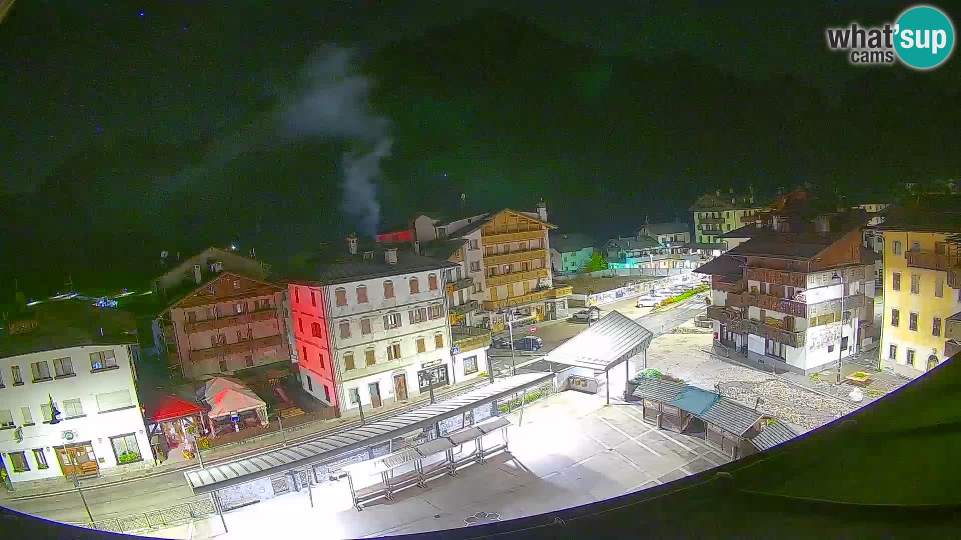 Hauptplatz von Forni di Sopra