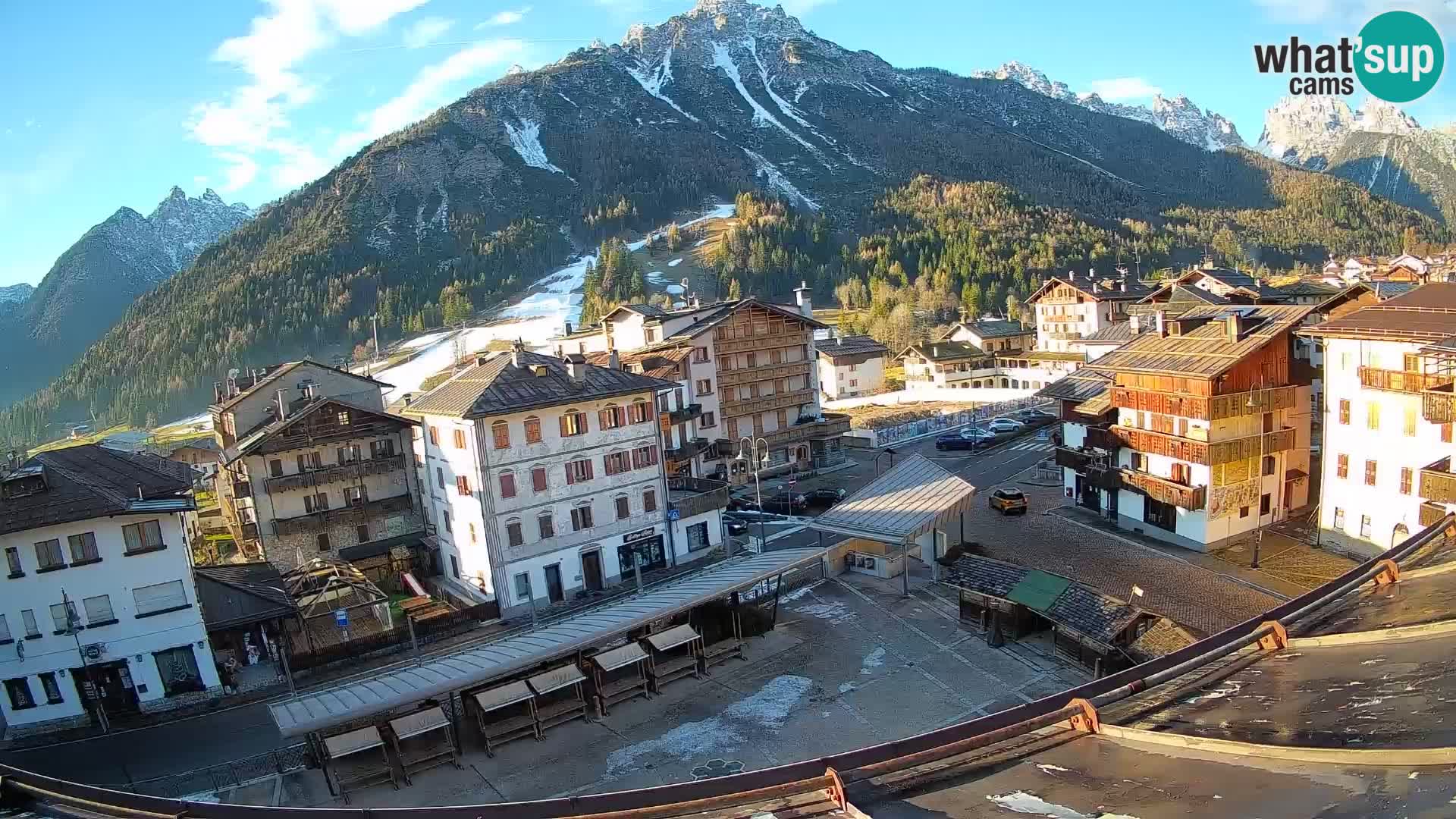 Hauptplatz von Forni di Sopra