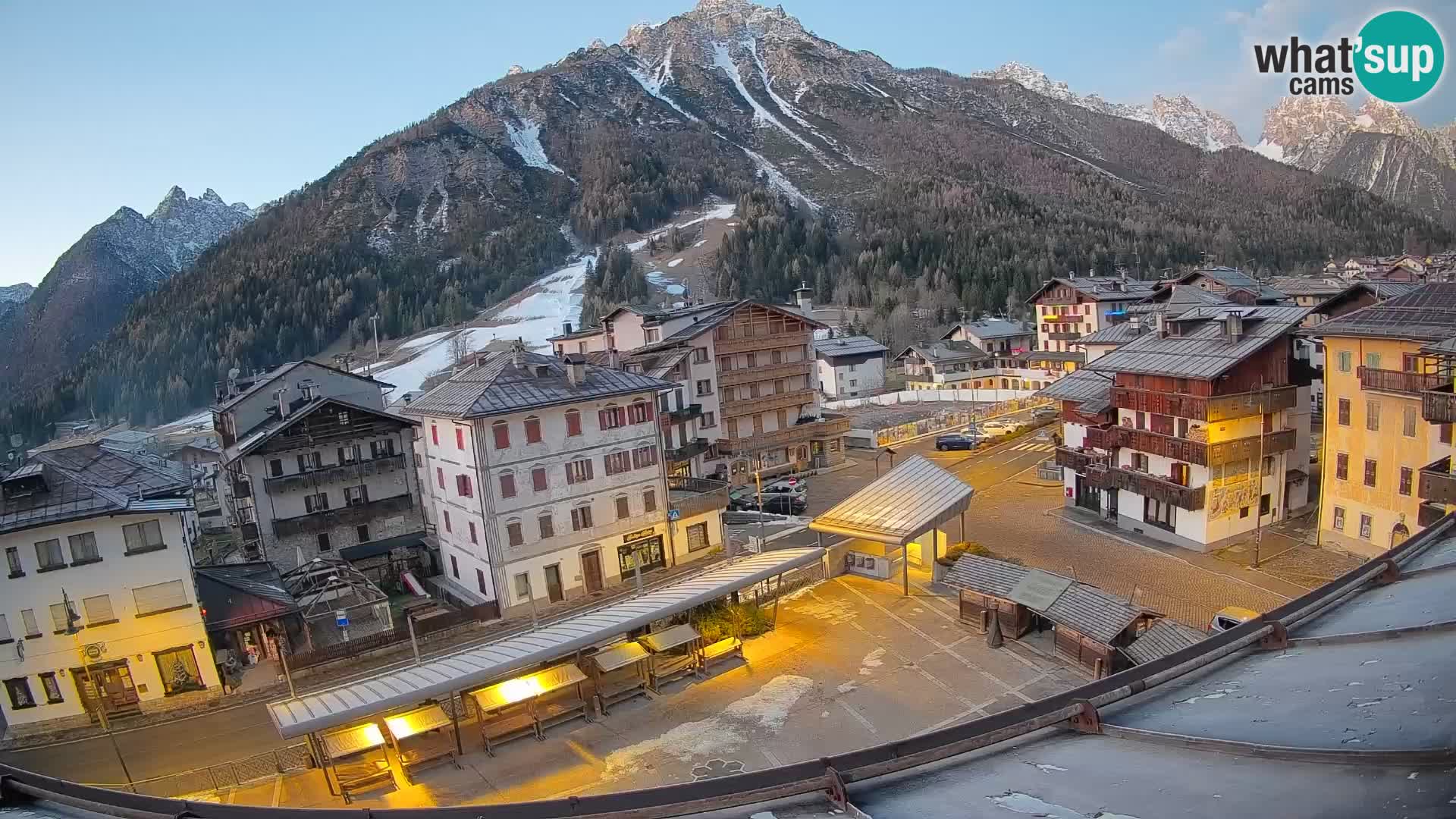 Hauptplatz von Forni di Sopra