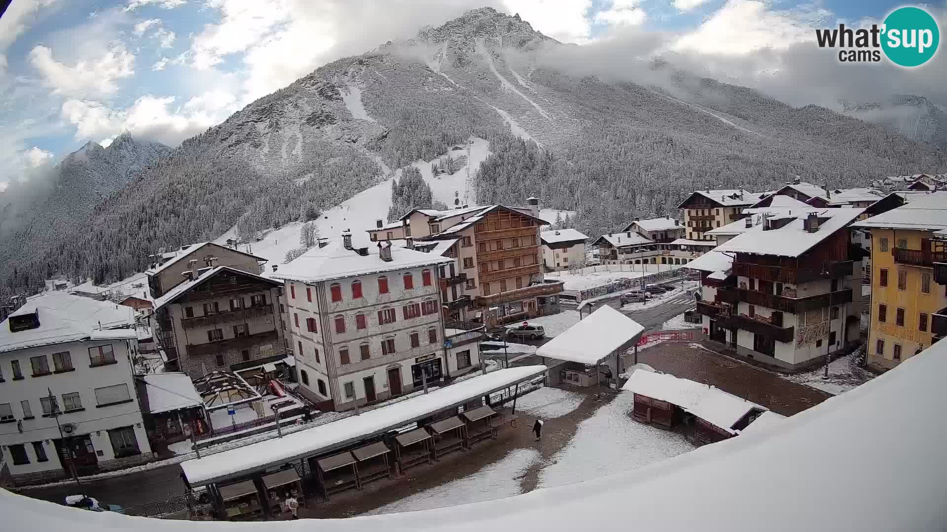 Hauptplatz von Forni di Sopra