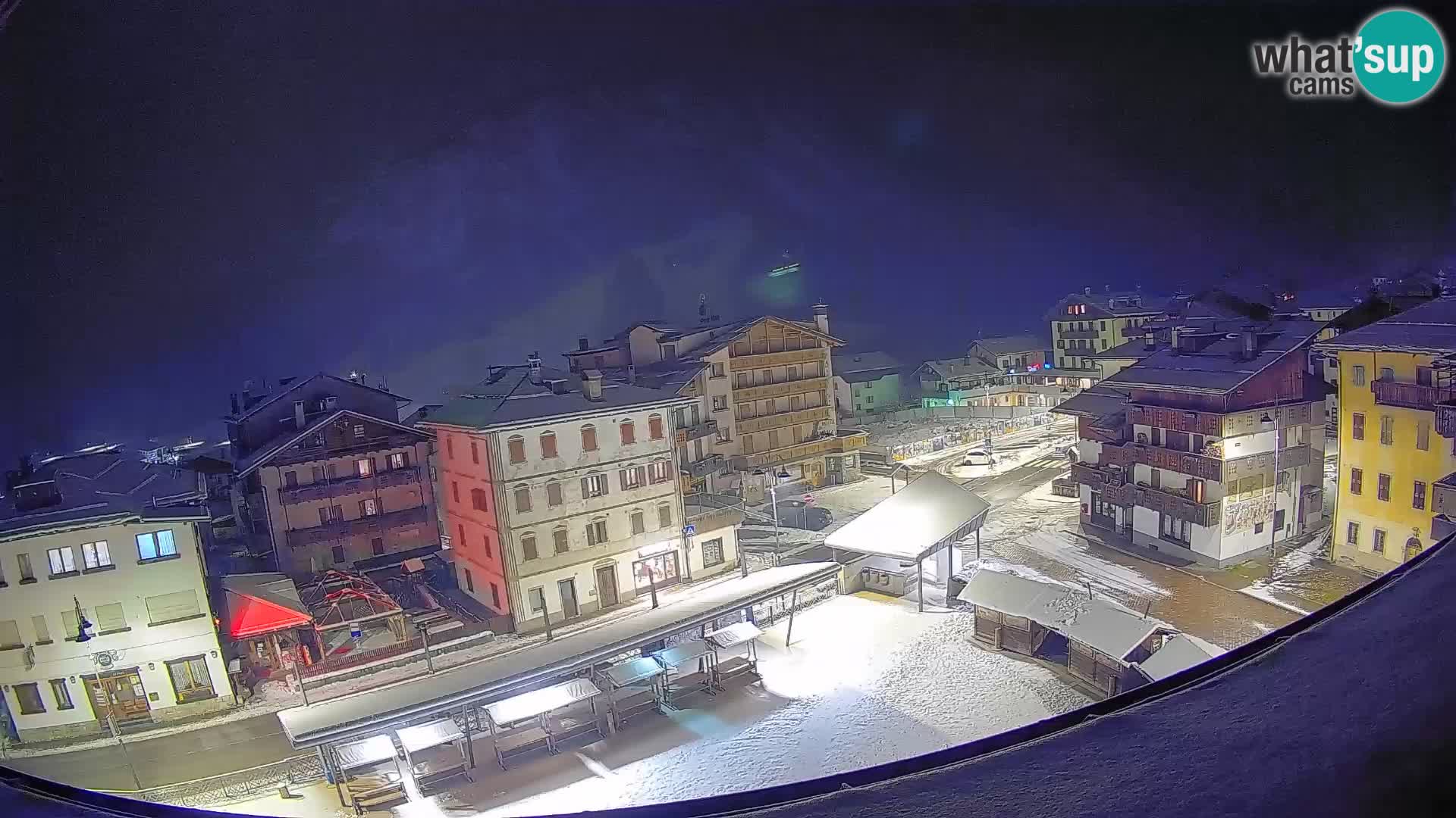 Plaza principal de Forni di Sopra