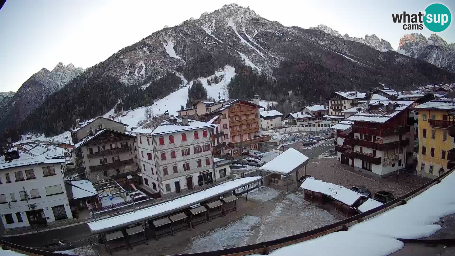 Hauptplatz von Forni di Sopra